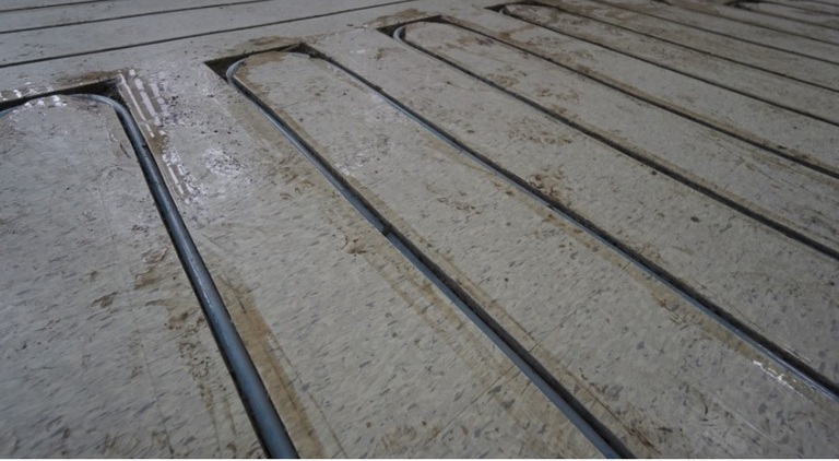 성남 도촌동 오피스텔 바닥 난방, 수도배관 하루 만에 시공 완료